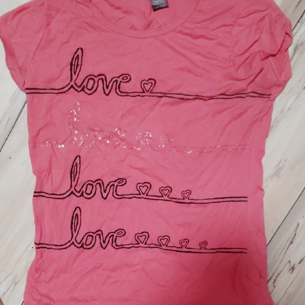 Pink Love Graphic T-Shirt